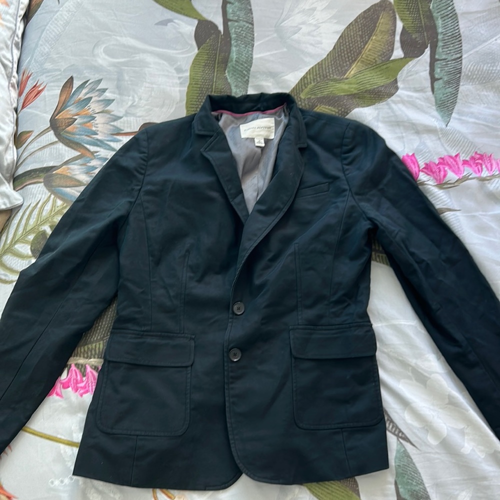 Banana republic blazer black